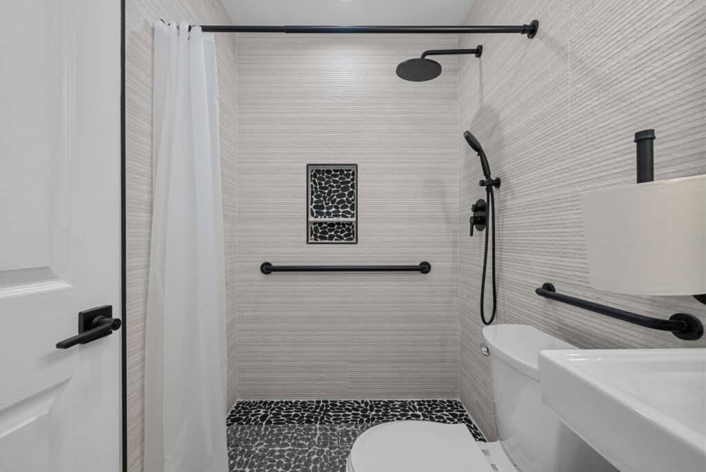 White Shower Room
